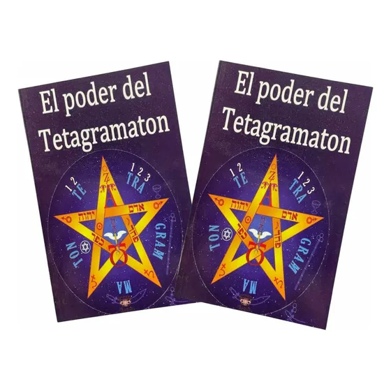 Libro Del Tetagramaton - Poder Y Simbolismo ( 2 Pzas)