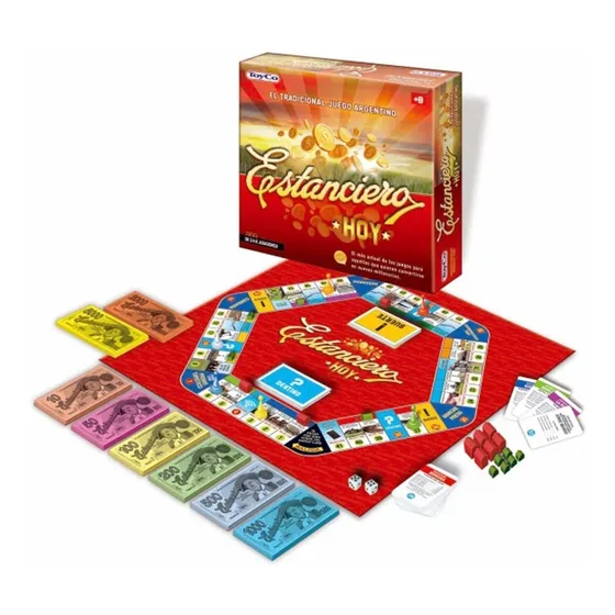 Juego De Mesa Estanciero Hoy Toyco 