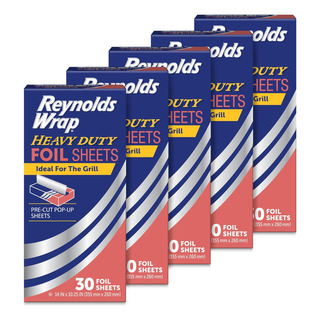 Reynolds Wrap Pre-cut Pop-up Heavy Duty Aluminum Foil Sheets Reynolds Wrap Pre-cut Pop-up Heavy Duty Aluminum Foil Sheets