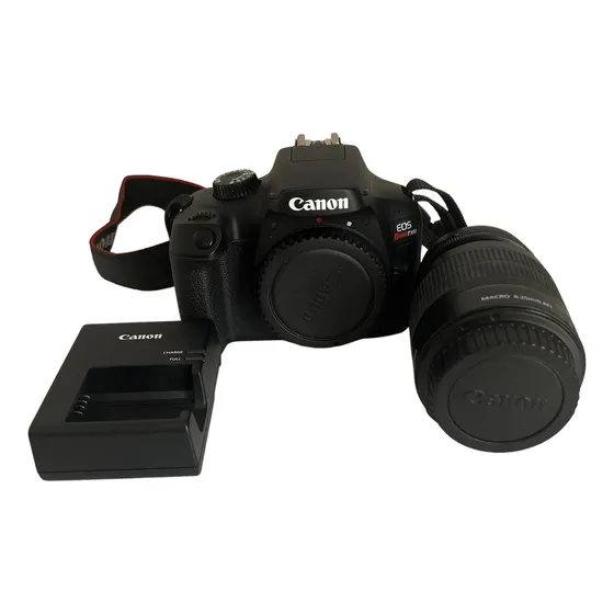 Camara Digital Eos Rebel T100, Tripodes Y Sandisk 32 Y 64gb