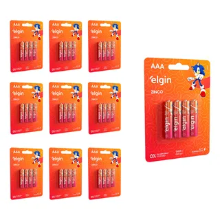 Pilha Zinco Aaa Elgin Bateria CarvĂŁo 3a Palito Kit 40 Un Pilha Zinco Aaa Elgin Bateria CarvĂŁo 3a Palito Kit 40 Un
