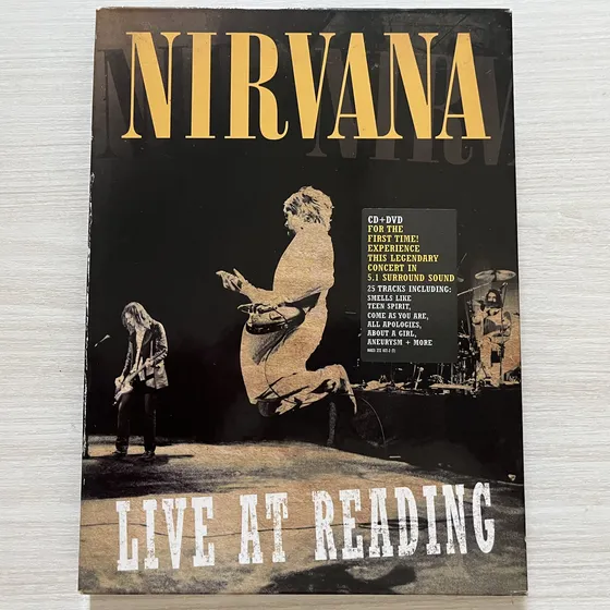 Cd Nirvana - Live At Reading Festival- Nevermind Importado 