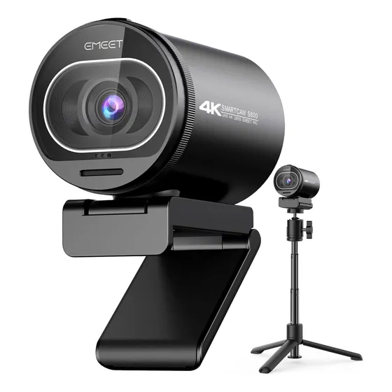 Cámara Web De Transmisión 4k, 60 Fps, Enfoque Automático Con