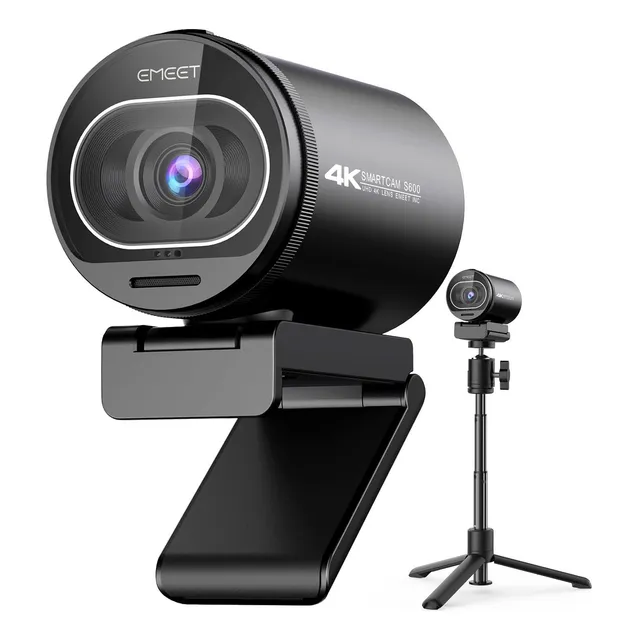 Cámara Web De Transmisión 4k, 60 Fps, Enfoque Automático Con