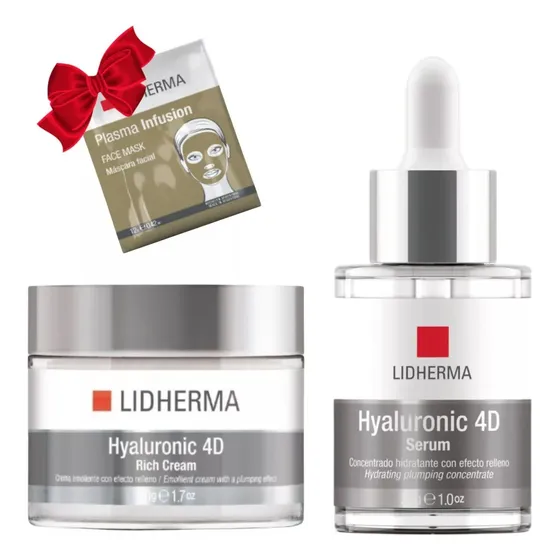 Kit X2 Hyaluronic 4d Rich Cream + Hyaluronic 4d Serum