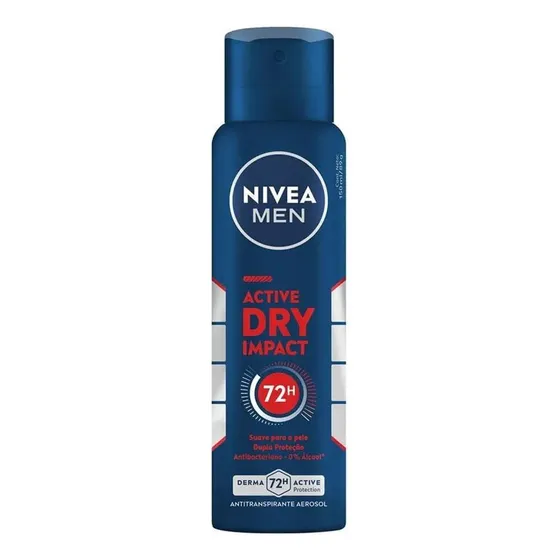 Nivea Men Desodorante Aerossol Dry Impact Com 150ml 