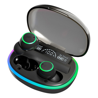 Fone De Ouvido Bluetooth Sem Fio Tws Com Microfone E Display Fone De Ouvido Bluetooth Sem Fio Tws Com Microfone E Display