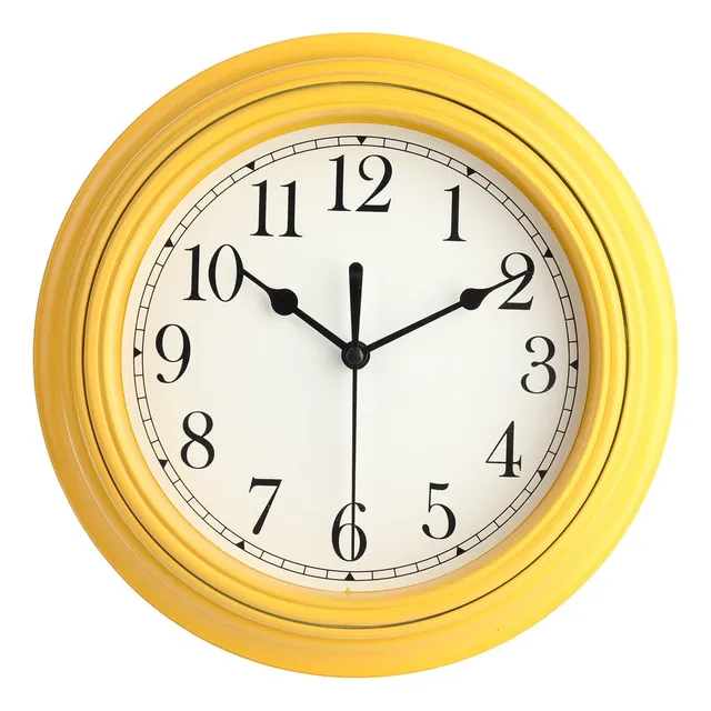 Topkey Reloj Pared Silencioso Para Cocina 9  Decorativo