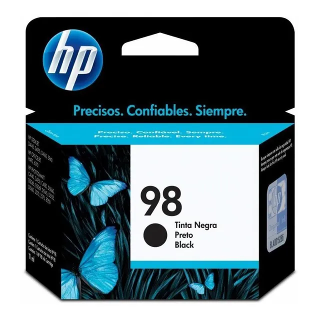 Cartucho De Tinta Hp 98 C9364wl Negro