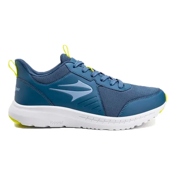 Zapatillas Topper Running Hombre Wind Iv Azul-cte-lima Cli