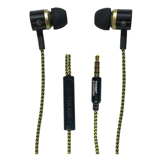 Auriculares Klein Manos Libres T&v Negro