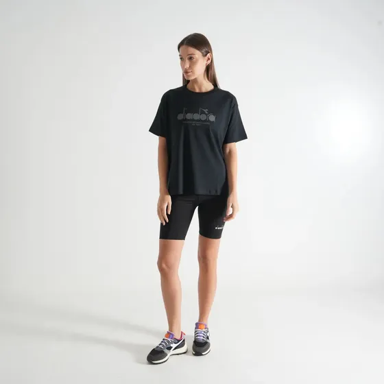 Remera Mujer Diadora Wlara Tee Negro