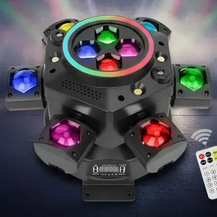 200w Bee Eye Led Beam 6cabezales Rgbw Cabeza Móvil Led+láser