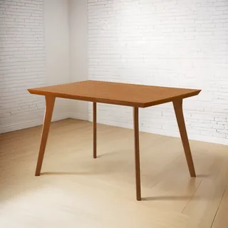 Mesa Retangular 4 Lugares Elegance Sala 1,20cm X 0,80cm Mesa Retangular 4 Lugares Elegance Sala 1,20cm X 0,80cm