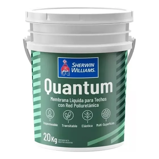 Membrana Liquida Techo Poliuretanica Quantum 20 Kg Sherwin