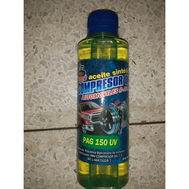 Aceite Automotriz Pag 150 R134a Con Uv 8 Onzas Compresor Oil
