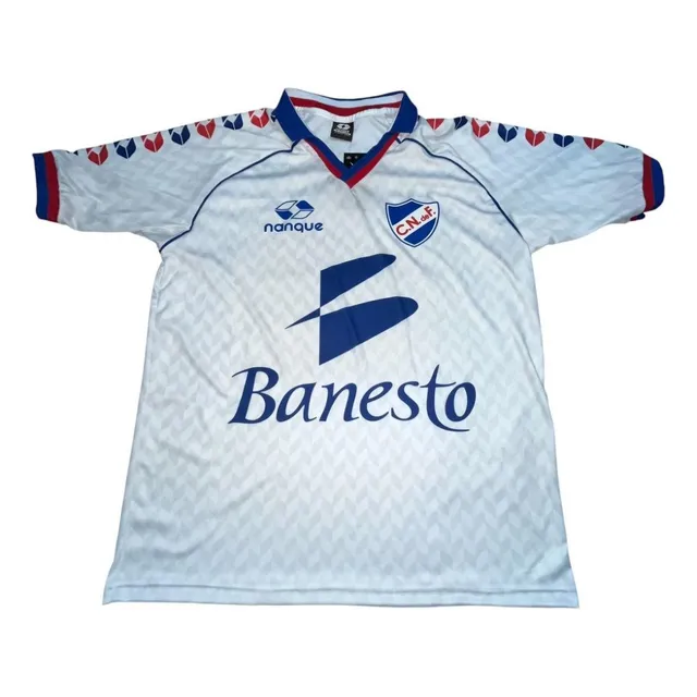 Camiseta Original Nacional De Montevideo Nanque Retro