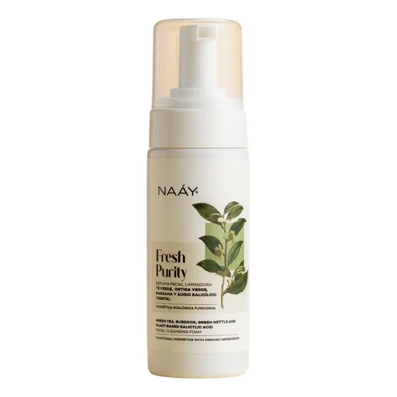 Espuma Facial Naay Limpieza Piel Grasa Y Mixta Acneica Día/noche