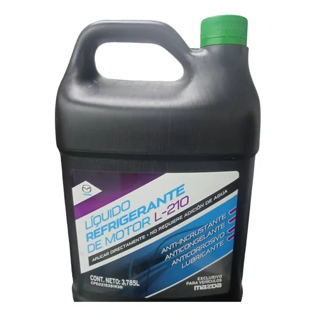 Refrigerante Especial Para Automoviles Mazda Verde Original
