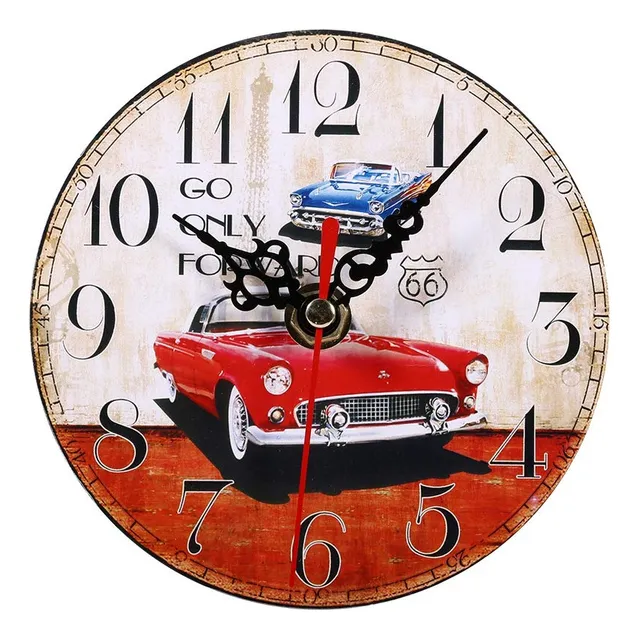 Gototop Reloje Pared 4.7  Creativo Antiguo Reloj Vintage 2