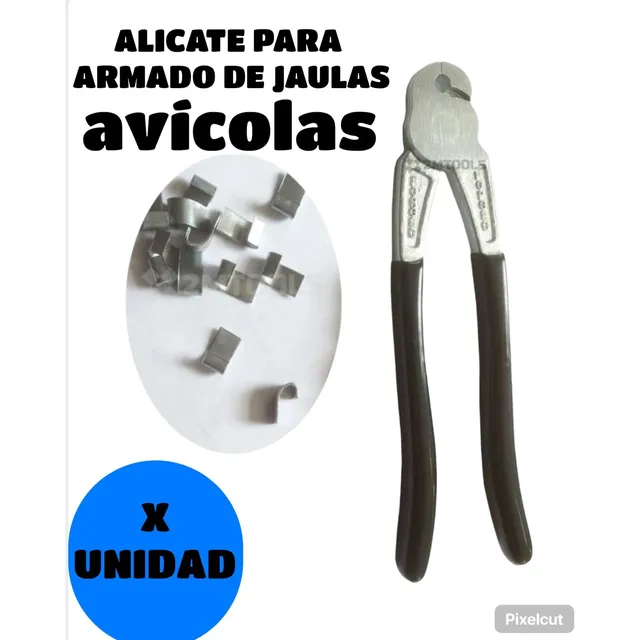 Alicate Y Grapas Garvanizadas Para Jaulas Avícolas 