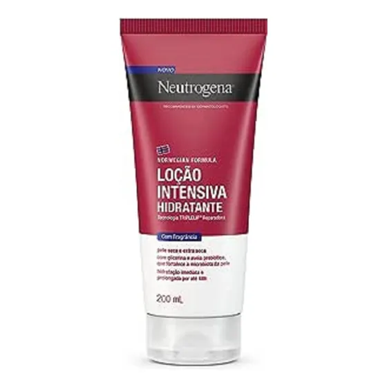 Loção Intensiva Hidratante Neutrogena 200ml C/ Fragrância 