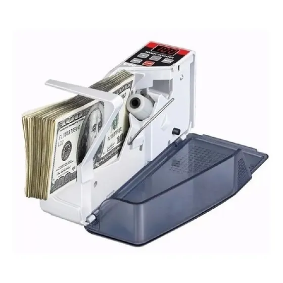 Contadora De Billetes V40 Portatil Inalambrica Nueva C1