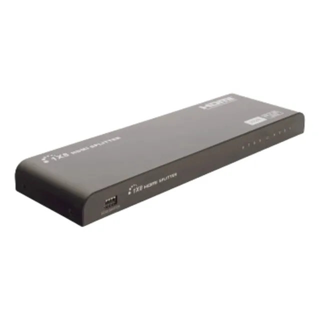 Divisor (splitter) Hdmi 4k De 1 Entrada A 8 Salidas 4k 1080p