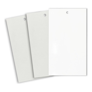 300 Tag Blanco Para Sublimar Etiqueta Colgante Rectangular 300 Tag Blanco Para Sublimar Etiqueta Colgante Rectangular