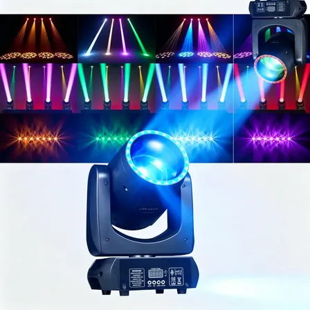 280w Moving Head Led Beam Rgbw Prisma E Gobo Giratório Dmx 127/220v