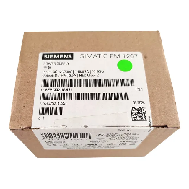 Fuente De Alimentación Simatic S7-1200 Siemens 6ep1332-1sh71
