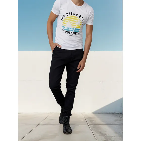 Pantalon De Hombre Clasico Gabardina Talles Colores