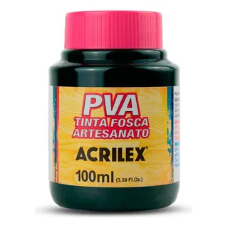 Tinta Pva Fosca 100ml Verde Esmeralda 571 Acrilex Tinta Pva Fosca 100ml Verde Esmeralda 571 Acrilex