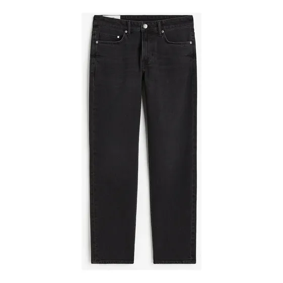 Jean Regular Fit H&m Para Hombre - Talla W29/l32 Color Negro