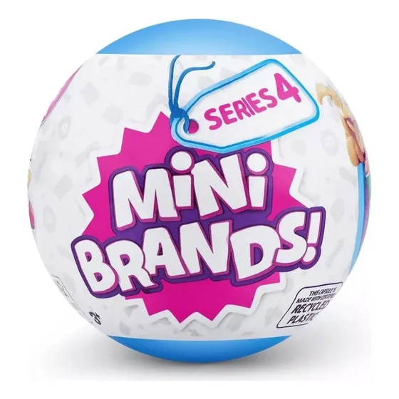 Mini Brands Series 4 Con 5 Sorpresas Zuru