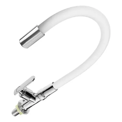 Llave Grifería Lavaplatos Mesón Cuello Flexible Ahorradora