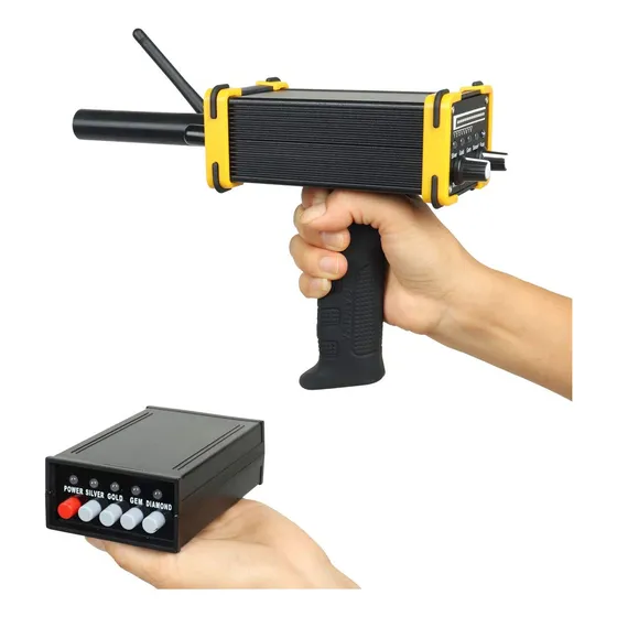 Mini Gr-100 Detector Oro Largo Alcance Profesional Metal Ft