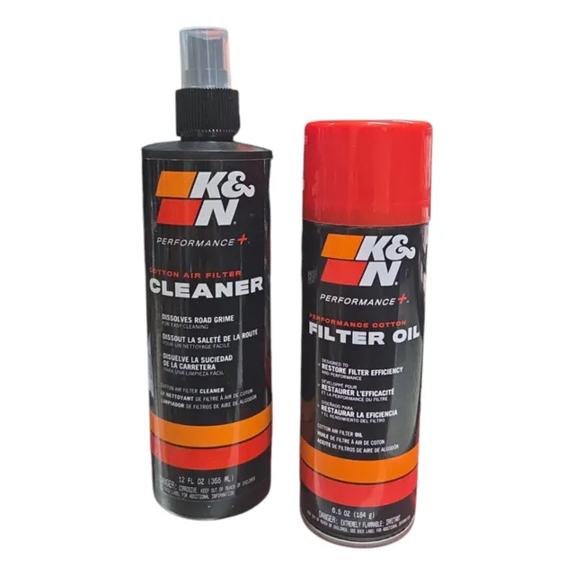 Kit De Limpieza Para Filtros De Aire Alto Flujo K&n Aerosol Rojo