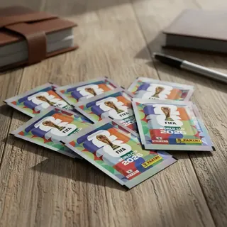 Panini Mundial 2026 - Pack 10 Sobres (70 Stickers) Mundial Fifa 2026 Mex Usa Can