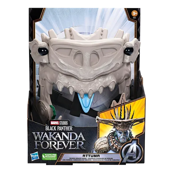 Máscara Marvel Black Panther Tiburón De Attuma