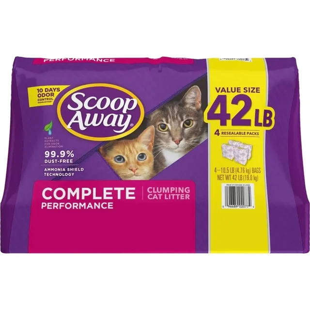Arena Para Gato Scoop Away 19 Kg