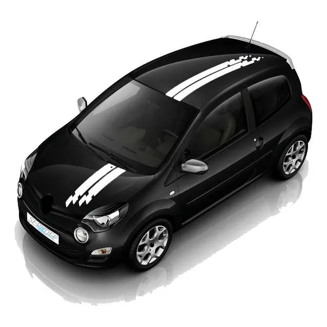 Vinilo Adhesivo Auto Franjas Capot Techo Baúl Tuning Calcos