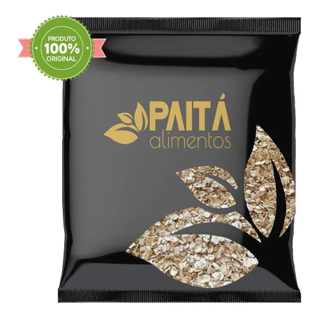 1kg Aveia Em Flocos - Grosso