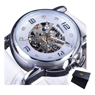 Winner Wrl8011 Reloj Mecánico Automático De Cuero Winner Wrl8011 Reloj Mecánico Automático De Cuero