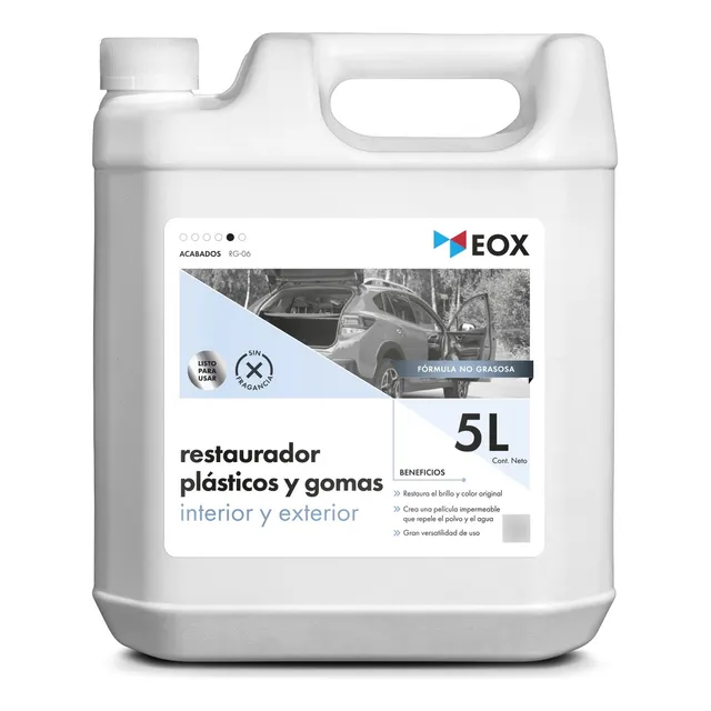Restaurador Plásticos Y Gomas Versátil Lpu Eox 5 L