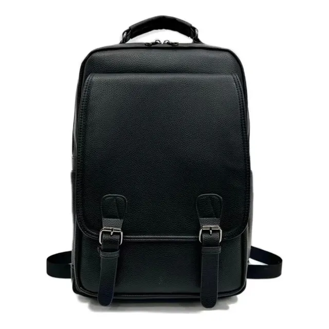 Mochila Cuerina Tamaño Grande Espaciosa Porta Laptop