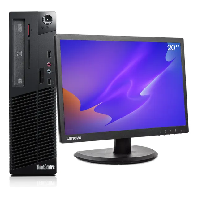 Computador Lenovo Ram 8gb Ssd 240gb + Monitor 20