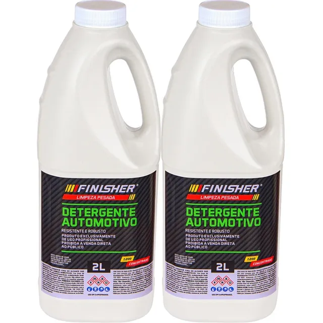 2 Shampoo Para Snow Foam Detergente Finisher 2l