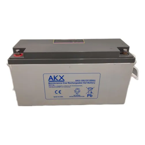 Bateria De Gel Recargable 12v 150ah Akg-150 Servidores