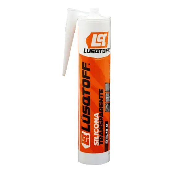 Silicona Transparente Lüsqtoff SITL78-9 - Pegamento Sellador